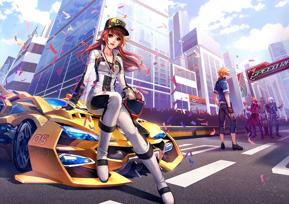 儿童参与跑